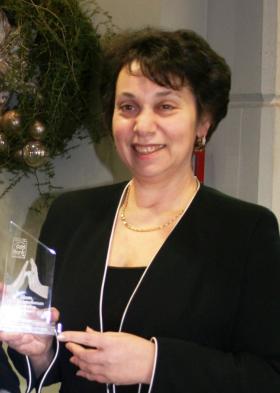 Leiterin der Integrationsagentur Elina Chernova  